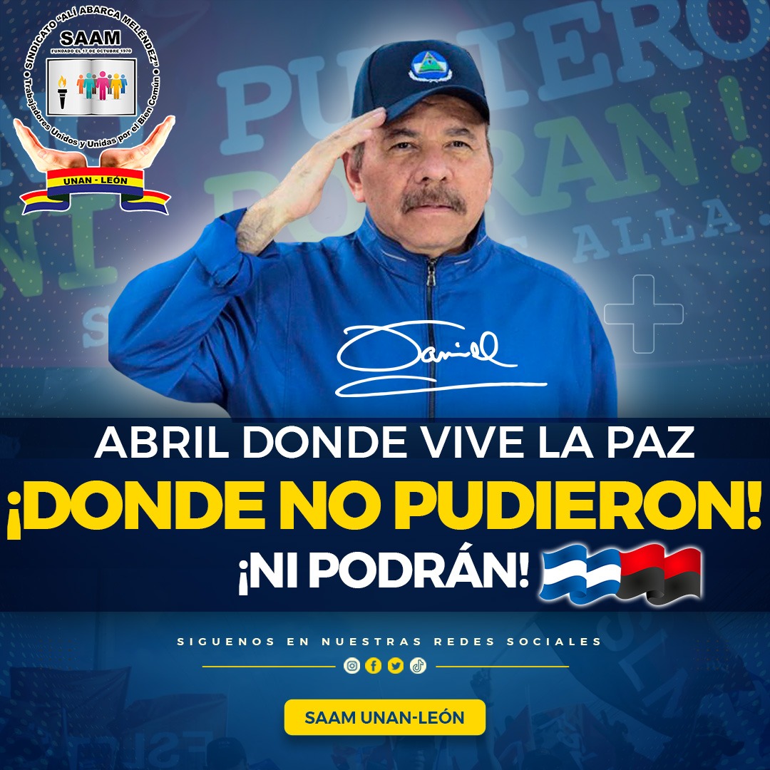 SAAM UNAN-LEÓN OFICIAL tweet media