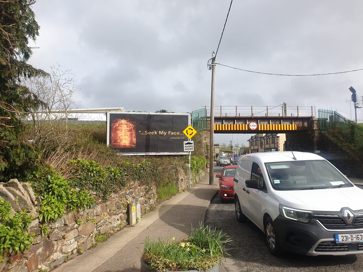 HLIIreland's tweet image. Holy Face Billboard Campaign 2023 is already here!! "All Glory to God" "Seek my Face"#Limerick #Teranure #Killester #HolyFace #BillboardCampaign2023