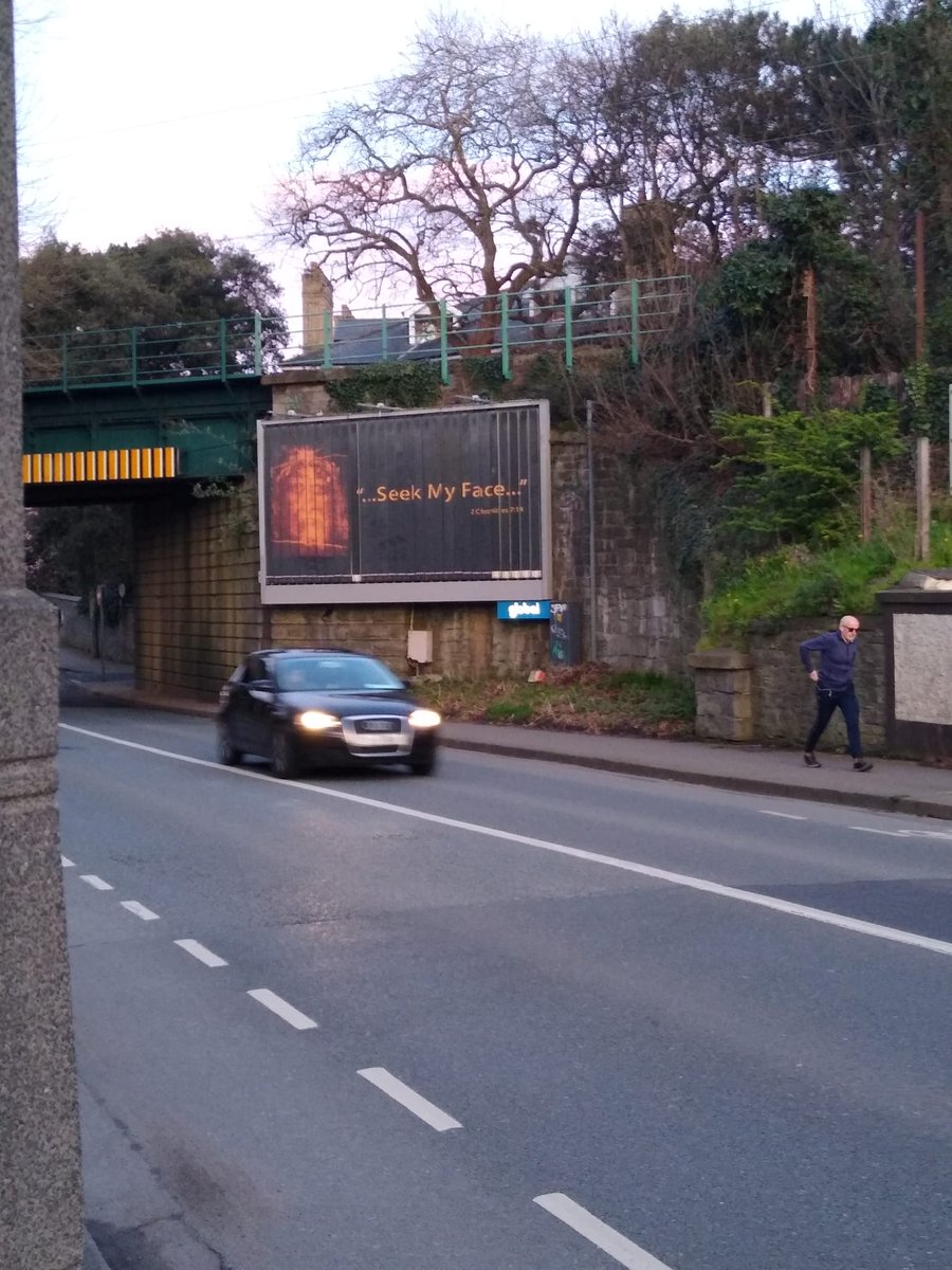 HLIIreland's tweet image. Holy Face Billboard Campaign 2023 is already here!! "All Glory to God" "Seek my Face"#Limerick #Teranure #Killester #HolyFace #BillboardCampaign2023