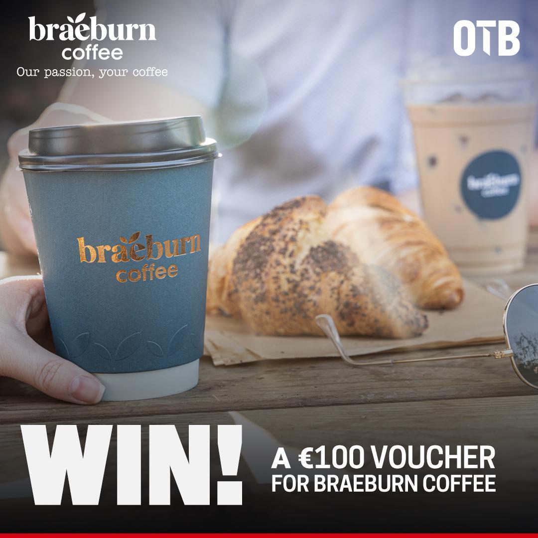 offtheball's tweet photo. #OTBAM &amp; #braeburncoffee | Surely there's no better way to start your morning! | ☕️

Each week we're giving one very lucky viewer a €100 voucher to splash on some Braeburn Coffee goodness at a @goapplegreen near you 🔥

Just like &amp; retweet this post, and you're in the draw! 🥳 https://t.co/20wWSurN1X