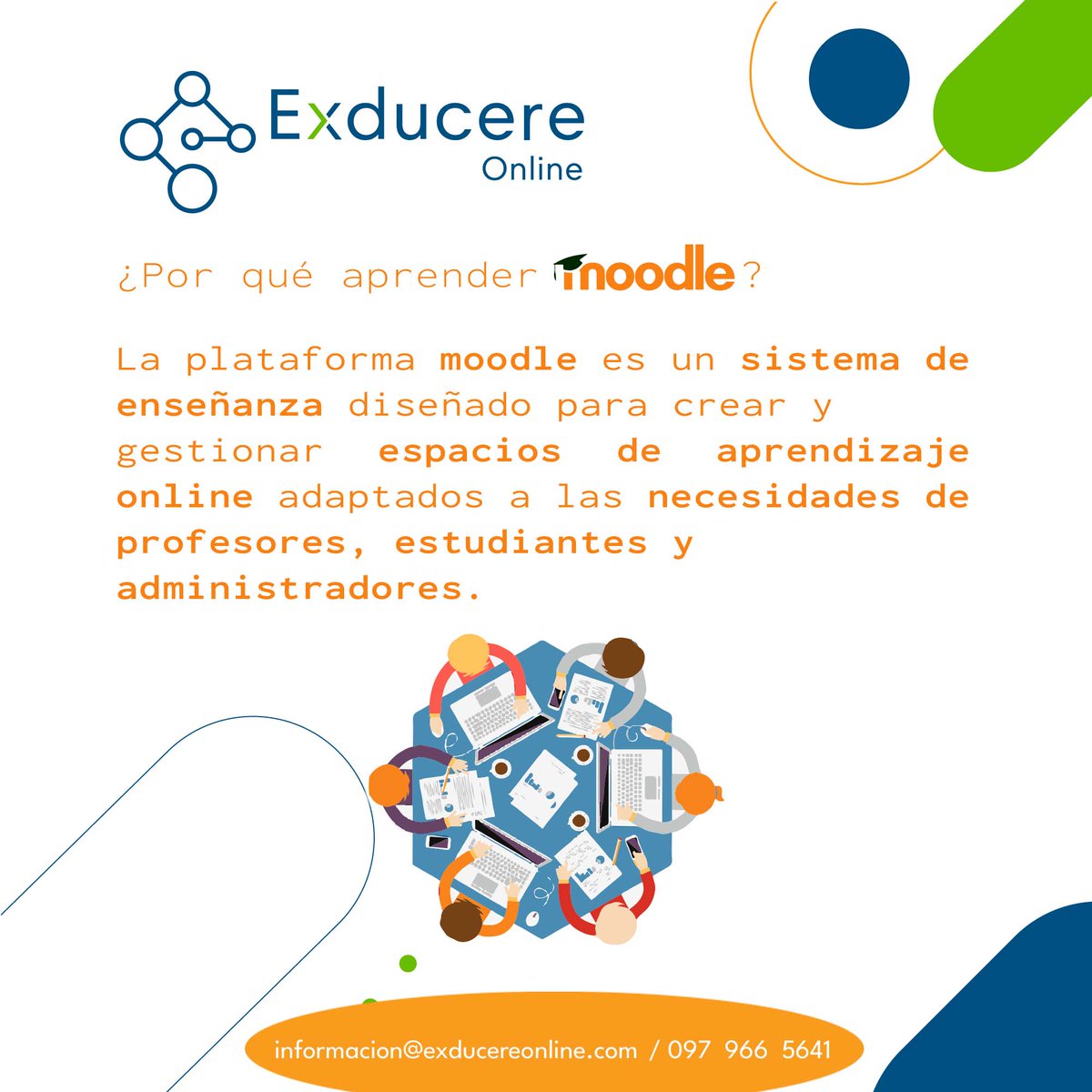 ExducereOnLine's tweet photo. Para nosotros el trabajo en equipo es un compromiso fundamental que promueve el crecimiento mutuo, ofreciendo constantemente un apoyo y soporte eficaz a nuestros clientes con profesionales certificados.

#Lms #moodle #moodleecuador #educaciononline #exducereonline https://t.co/v644TKL9Jb