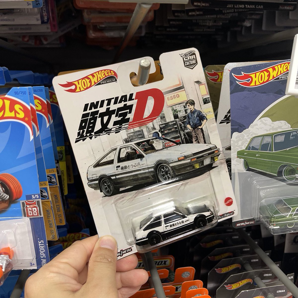HotKustoms's tweet photo. Jackpot!!!! Glad I wait!!!!๐ฑ
#ใใใใฆใฃใผใซ #pegfind #hotwheels #hotwheelscarculture #initiald #projectd https://t.co/moojPj1e5U