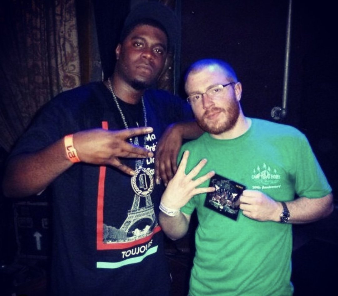 JnthnThmsCwn's tweet photo. #Returnof4eva Tour in early 2011 in Syracuse. Northeast still hadn't caught on yet; I was the only VIP ticket-holder. Freddie Gibbs was the opener. First and far from last KRIT show. https://t.co/bxExKPNZeK