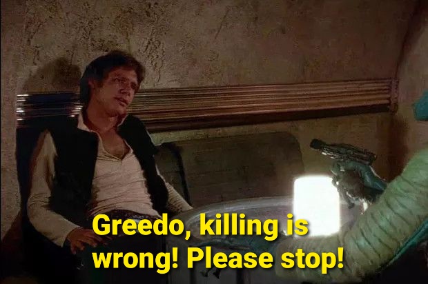 GLucasTalkShow's tweet image. Very excited to announce a long-overdue update to Star Wars Ep IV on @DisneyPlus.  This is how I always wanted the scene to play out but we just never got it right until now.  #Maclunkey