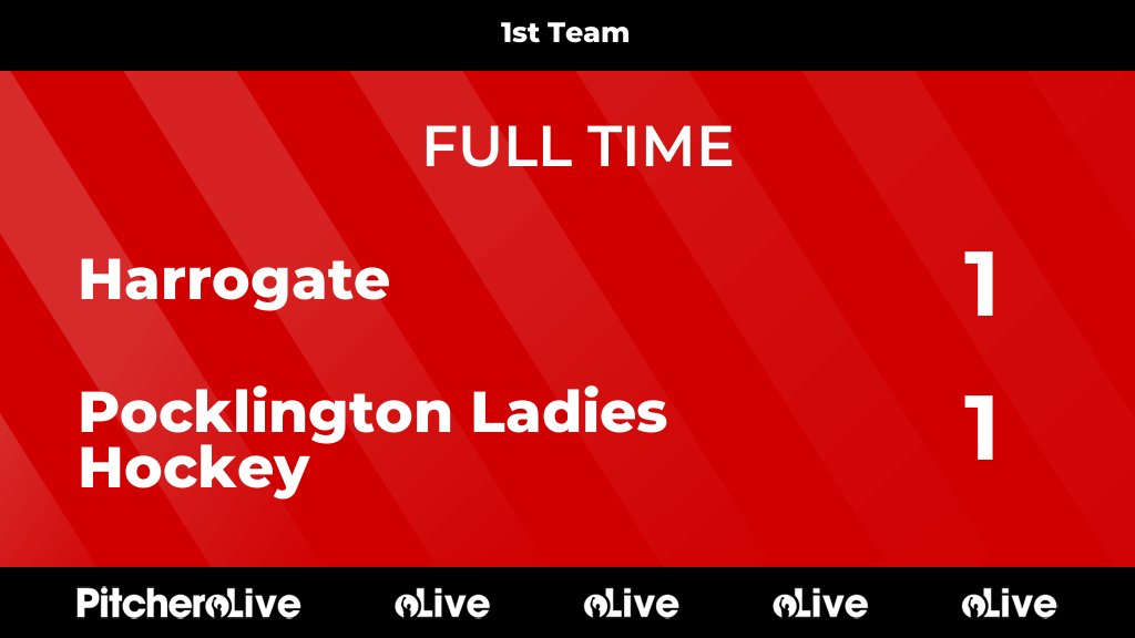 PocklingtonHC's tweet photo. FULL TIME: Harrogate 1 - 1 Pocklington Ladies Hockey
#HARPOC #Pitchero
https://t.co/A6L7iV1lqf https://t.co/Lh4DHdQ1Bo