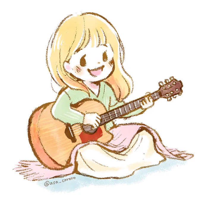 HANAさん( )のYouTube配信用イラストを担当しました2枚目は別案のラフです! 