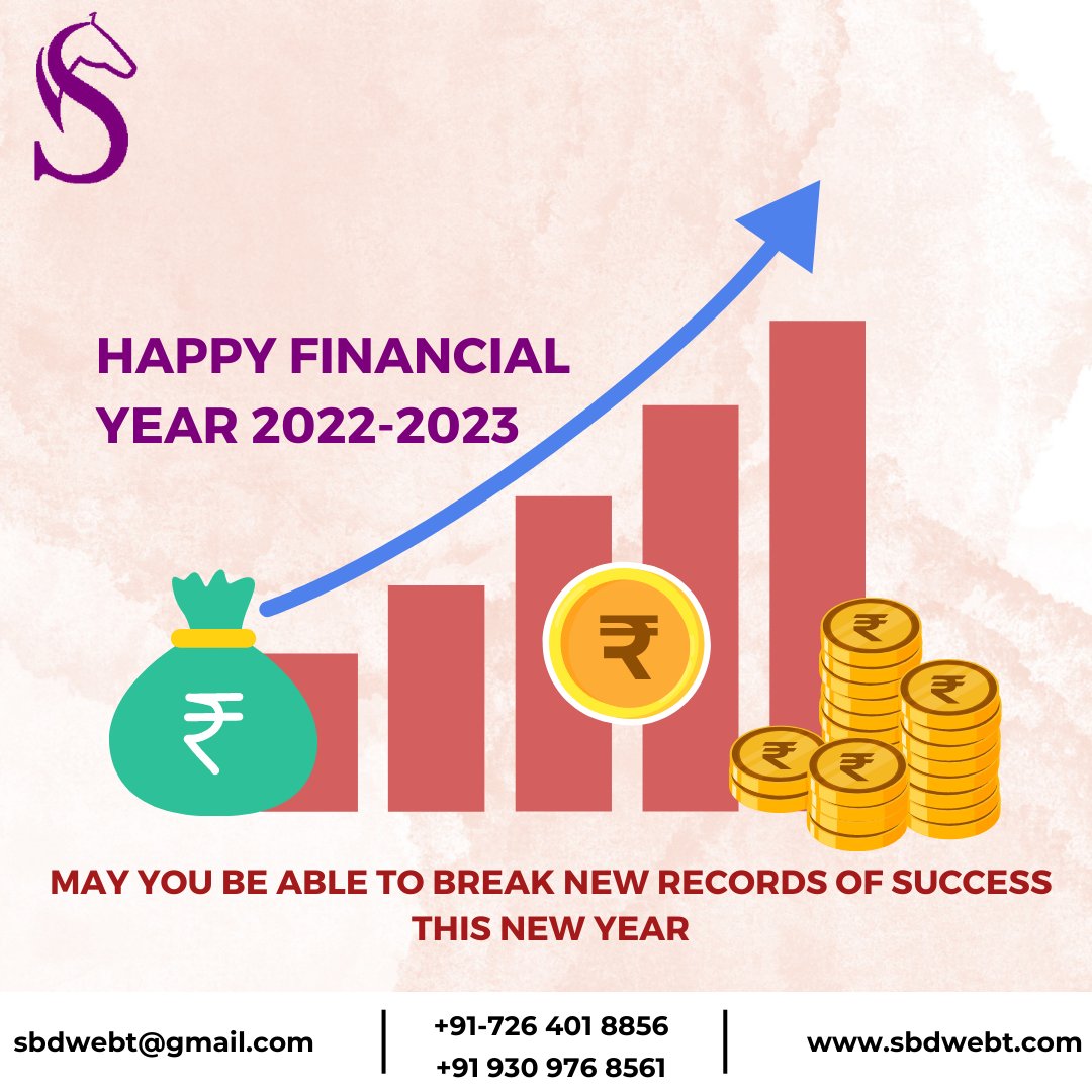 sbd_web's tweet photo. Wishing a very Happy Financial Year to all our valued clients and partners! Let's break new records of success and achieve our goals together in the year ahead.
 #SDBTechnology #FinancialYear2023 #BreakingRecords #Success #Goals   
#digitalmarketing #socialmediamarketing https://t.co/n7MDwXoQgL