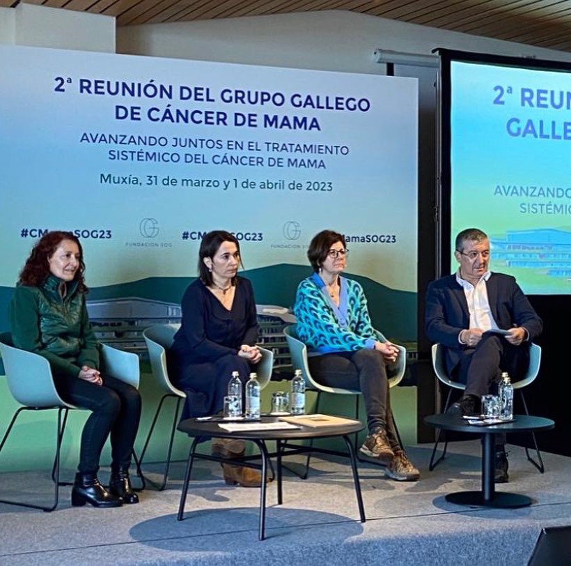 Éxito científico y organizativo en #CmamaSog23 #Muxia. 

Gracias a los ponentes, moderadores, a la industria y a tanta participación.

¡Buen regreso a todos y nos vemos en  2024 👍🏼!
#Gruposgallegodecáncerdemama #OncologiaGalicia