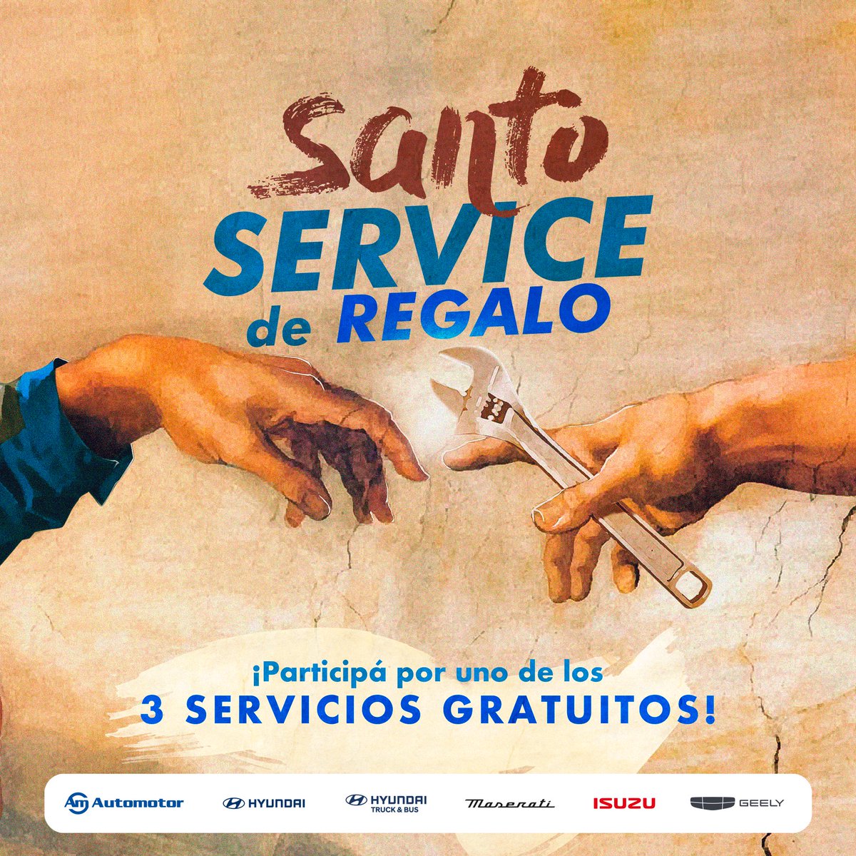 Automotor_py's tweet photo. ¿Listo para salir de viaje? 🚗💨 
Ganá uno de nuestros 3 service gratuitos de preparación para tu vehículo. 
⏩ Seguinos
🔄 Dale RT a este tweet con el tag 👉 #SantoService

Descubrí a los afortunados ganadores este martes 04. 
¡Que tengas un excelente viaje! 🏞️🛣️ https://t.co/D4O90pVt5L