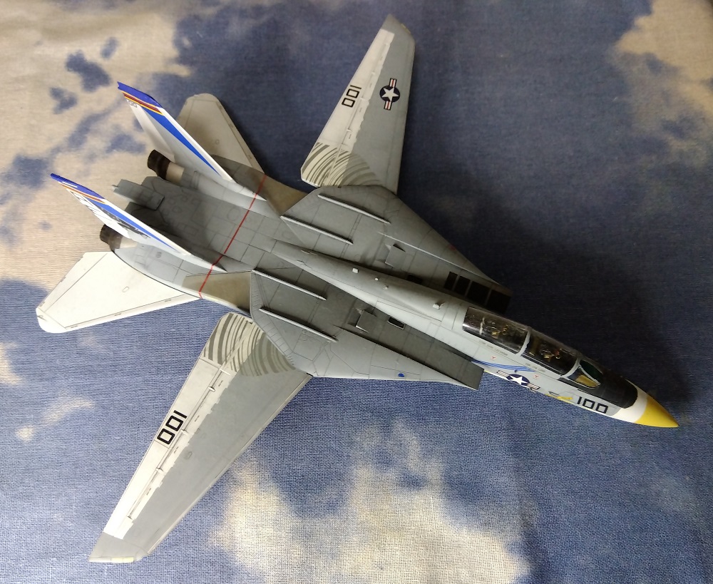 Uv3N4r's tweet photo. #灰色のプラモデルなんでもOK
#アカデミー 1/72 #F14A #VF143 #PUKINDOGS
ほどほどに汚してから脚やミサイルを付けようと思ったら失くしてしまったので未完成です
1/72で個人的F14ランキングはアカデミー>GWH>フジミ>ハセ凹>☆★(イタレリ)=ハセ凸>>>>>レベルトップガンです https://t.co/5teftwTS25