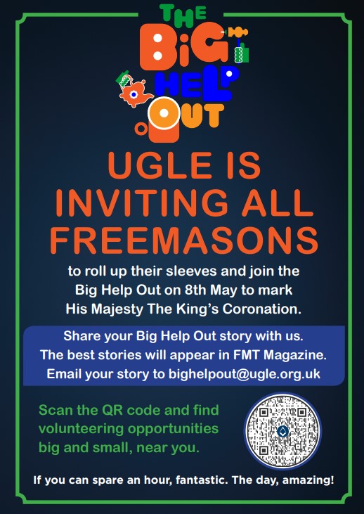 We are delighted to announce the launch of "The Big Help Out", a campaign to help improve our communities in commemoration of His Majesty the King's Coronation.

ugle.org.uk/discover-freem…