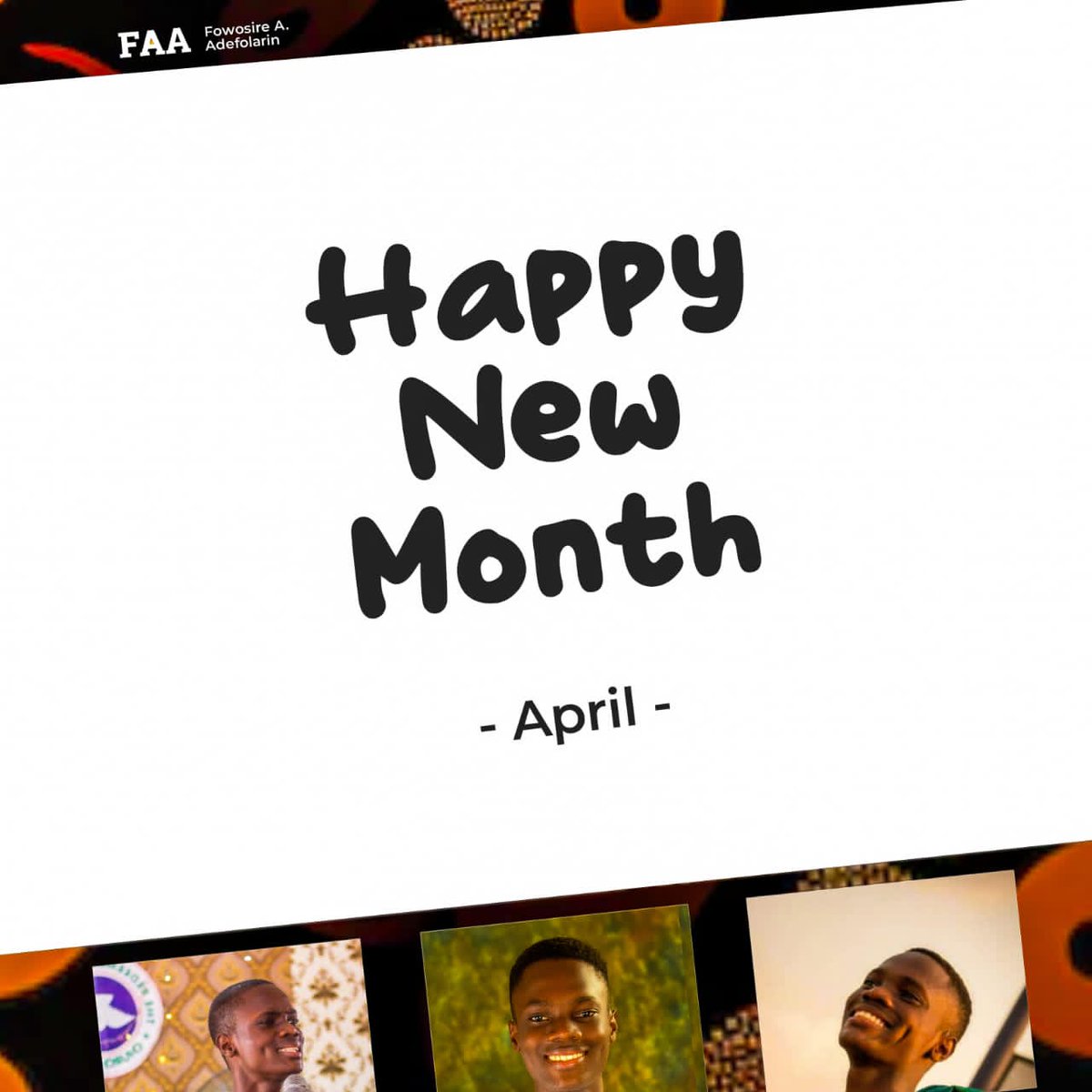 Firenababa's tweet photo. As we welcome the month of April, let's take a moment to appreciate Jesus.
May you have what it takes to achieve your goals, overcome every challenge;
May your household be filled with love and joy, this new month,
Stay strong and positive; fulfil your dreams.

Welcome to April. https://t.co/PR4gWFLNrX