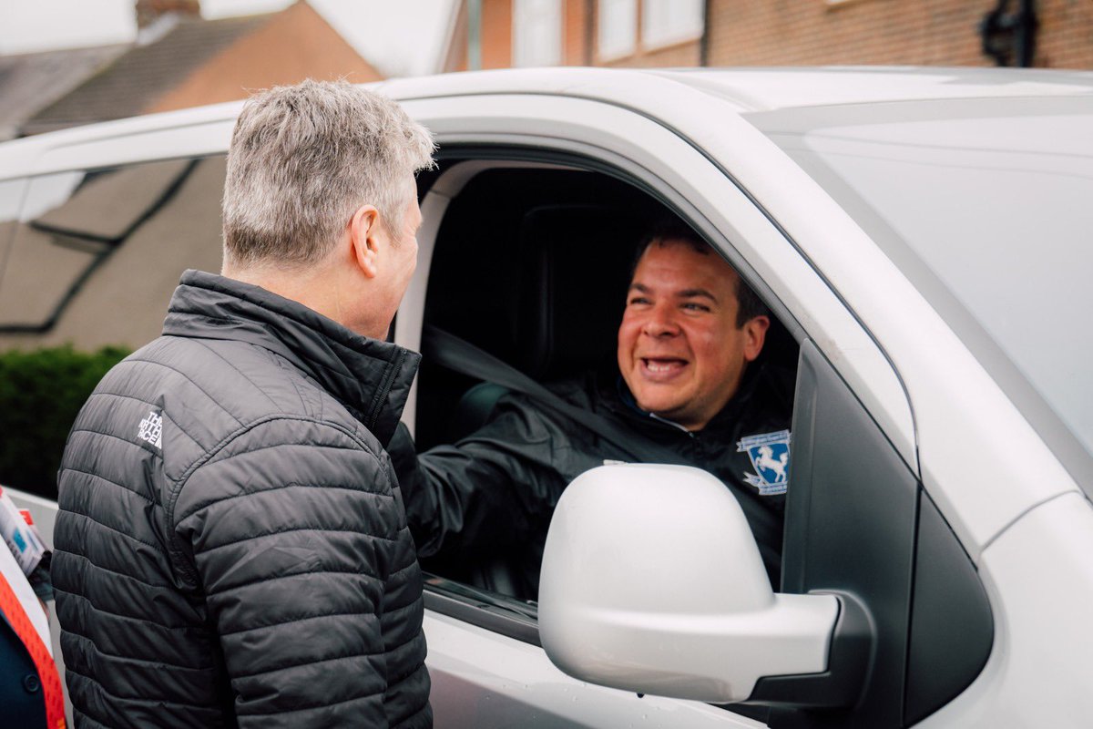 SELabour's tweet image. Today we welcomed @Keir_Starmer to Medway, to campaign ahead of the elections in May. 

After 13 years of Conservative failure, people in Medway and across the South East are ready for a change. 

On Thursday 4 May, #VoteLabour to #BuildABetterBritain