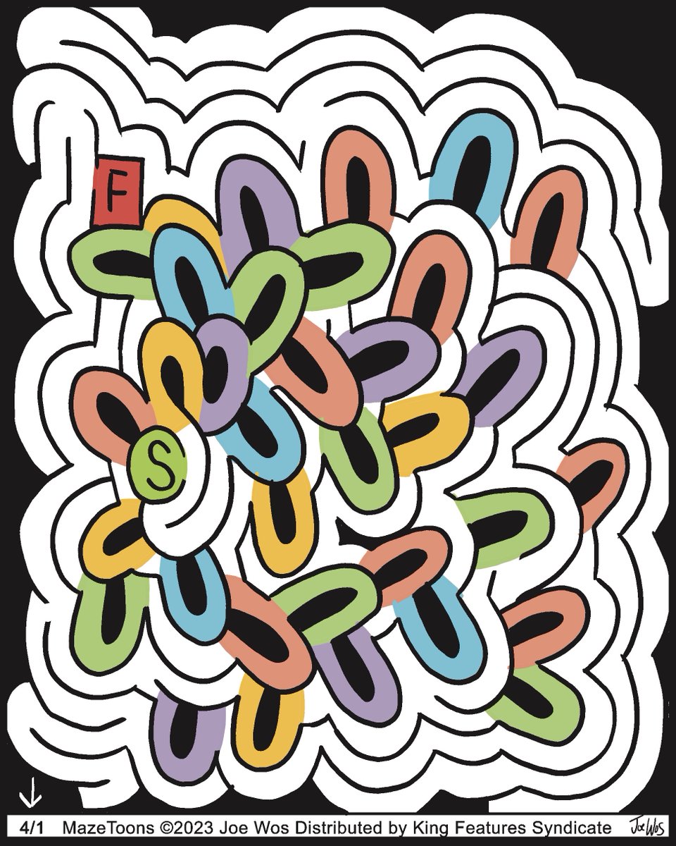 an abstract maze today! #maze