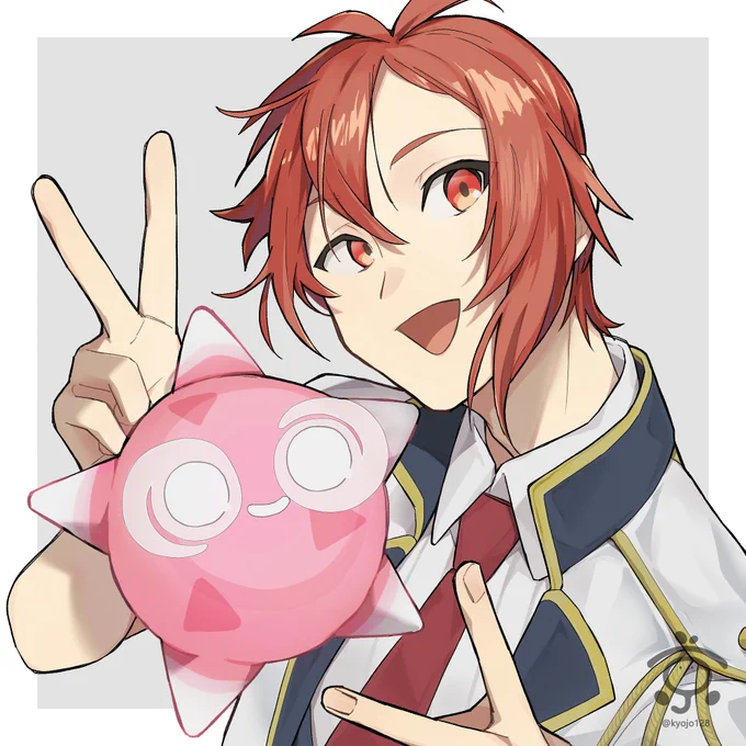 七瀬陸とメテノ #アイナナ #ポケモン 