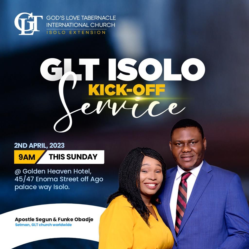 gltisolo's tweet image. Isolo! Your hour has come!!!
Join us tomorrow as we take off on the tangent of the Spirit.
You don't want to come alone for this encounter. Invite someone.
GLT ISOLO is here!!!
#gltchurch #gltisolo