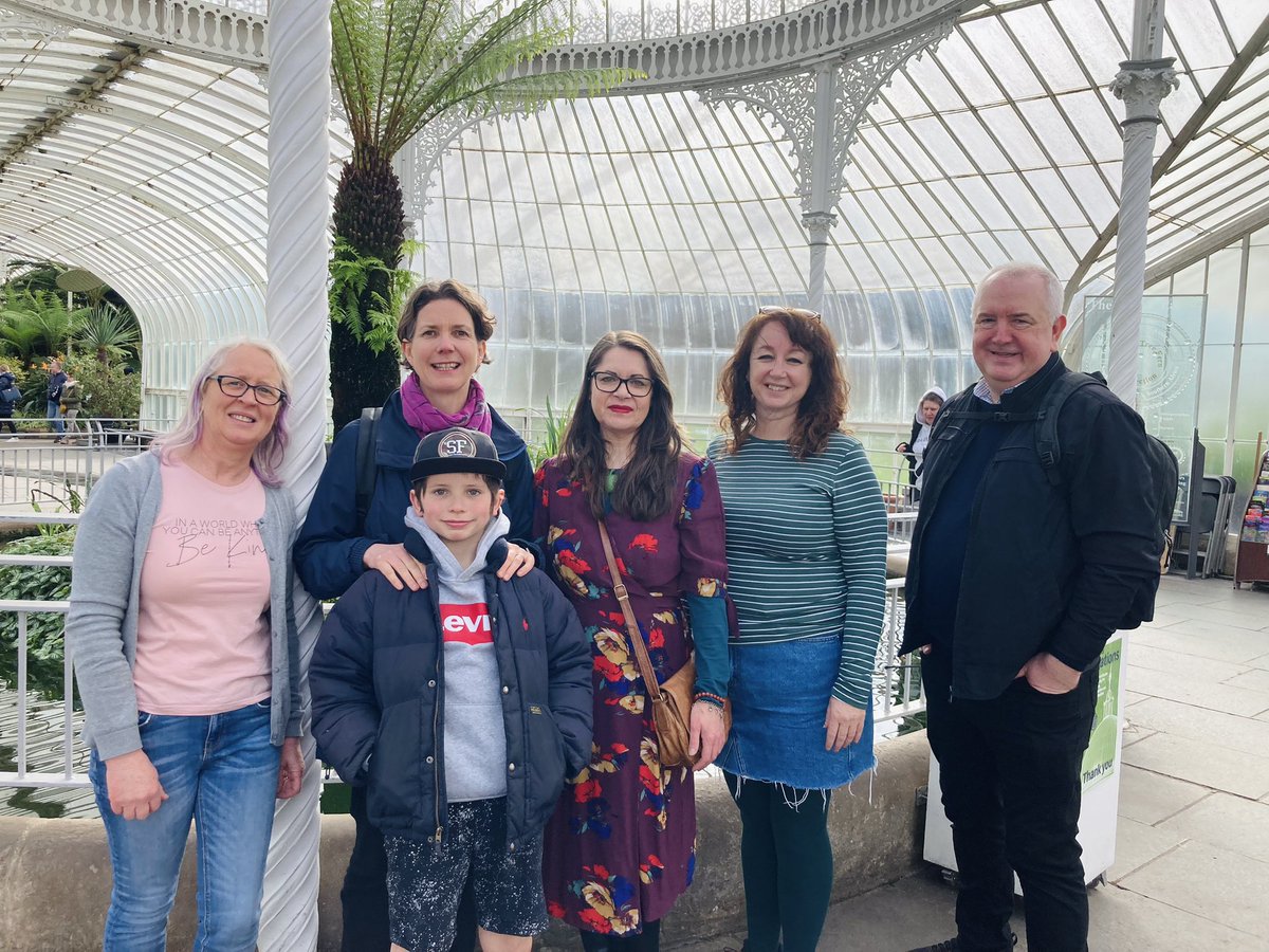 mistressofline's tweet photo. Thanks @JillBGlasgow for showing support today! The Kibble Palace has been free for 150 years and the council plan to charge an entry fee. 
The City of Glasgow is bound by law to keep them open as a public park and botanic garden forever. 
#keepkibblefree #dinnaefiddlewithekibble https://t.co/PaAA9kCY3o