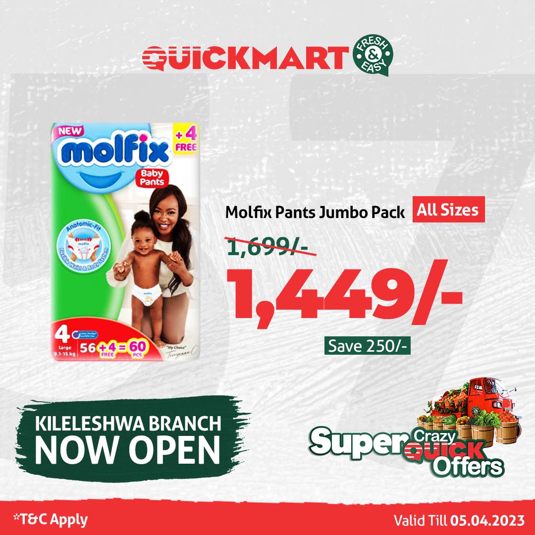 QuickmartKenya's tweet photo. Why pay full price when you can get the same great products for less? Visit our Kileleshwa branch to enjoy these and many more great offers.
Offers exclusive to Quickmart Kileleshwa, Thome and Kiambu Rd.
#TukoKile
#Quickmart57
#QuickmartKileleshwa
#FreshandEasy
#PamojaNawe https://t.co/AFKFQIIg5f