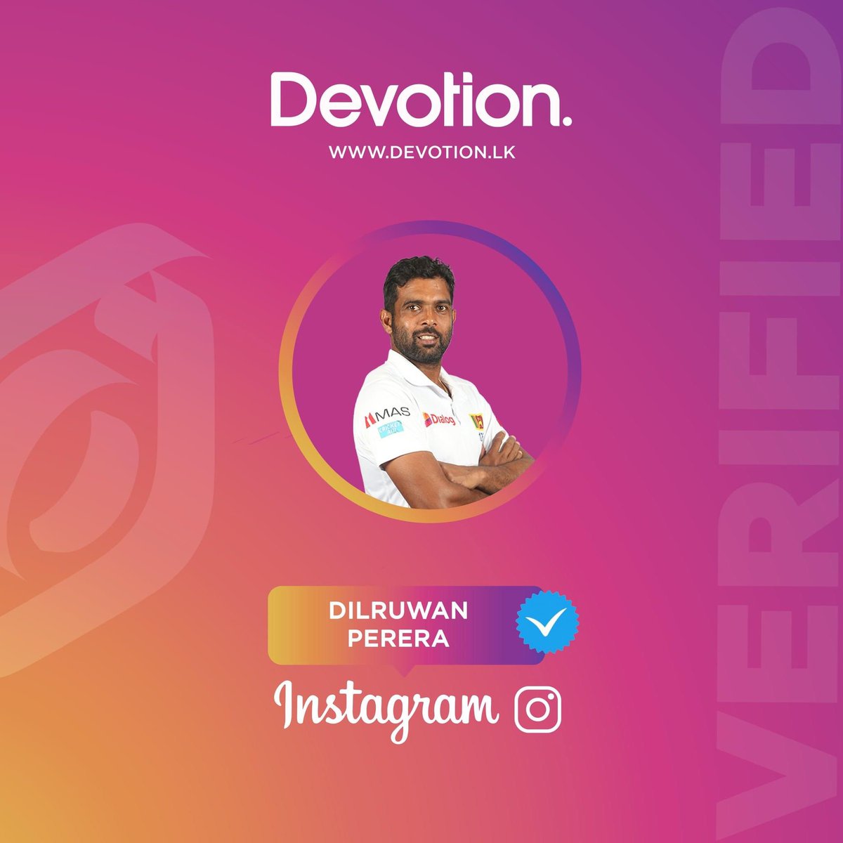 Devotionlk's tweet photo. Here we Go..! Sri Lankan cricketers Ashen Bandara & Dilruwan Perera officially got verified on Instagram.
Follow us for more details, Contact us for your social media consultancy. Thank You ♥️✨
#SocialMediaAgency #Devotion #TeamDevotion #SriLanka 🇱🇰
#SocialMediaMarketing https://t.co/OT3Pl50GCQ