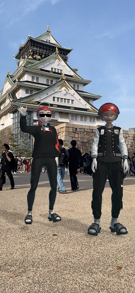 SirSnapback3's tweet photo. Yeah it’s a @BadTakeCrew x  @CloneXLA x @RTFKT worldwide take over from Osaka castle.  Shoutout to @camx1021 and @EVITAEXPERIMENT for pushing the culture forward!!!#WeWorldwide https://t.co/TZXZaCcByU