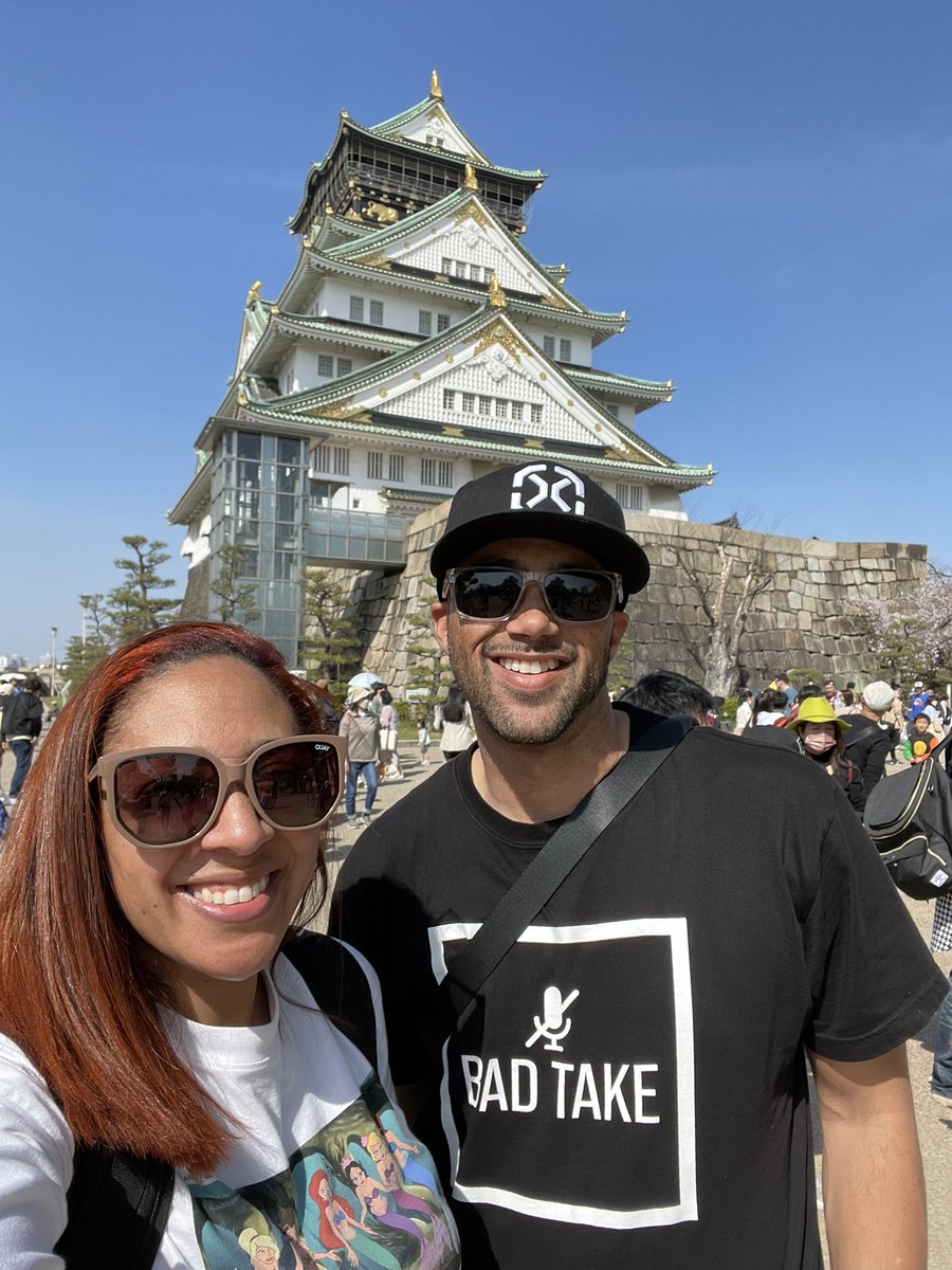 SirSnapback3's tweet photo. Yeah it’s a @BadTakeCrew x  @CloneXLA x @RTFKT worldwide take over from Osaka castle.  Shoutout to @camx1021 and @EVITAEXPERIMENT for pushing the culture forward!!!#WeWorldwide https://t.co/TZXZaCcByU