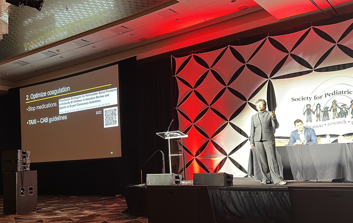 Patient Blood Management - Gee Mei Tan, MD “Blood is a liquid organ … consider a blood transfusion as an organ transplant” www2.pedsanesthesia.org/meetings/2023w… #PedsAnes23