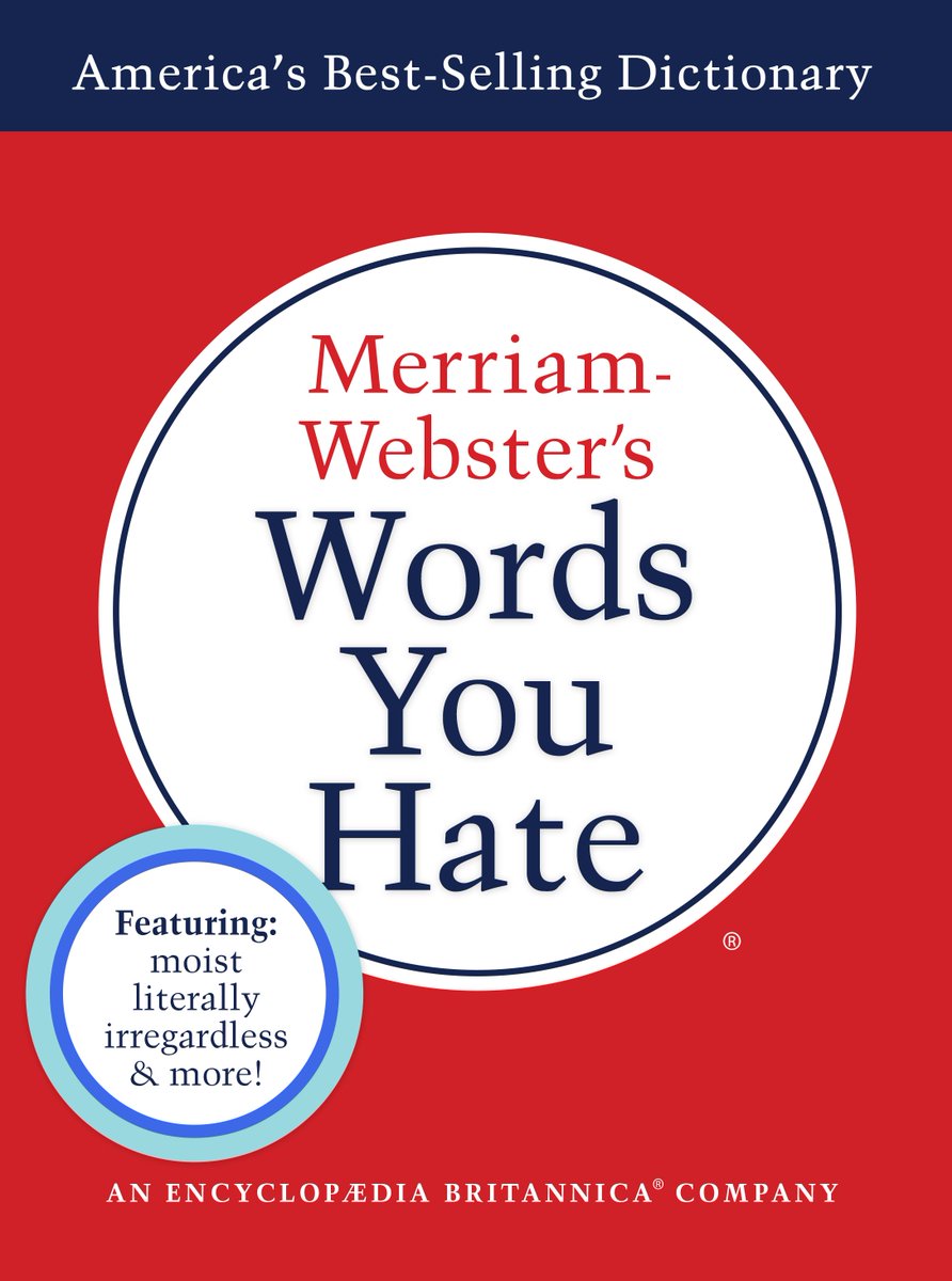 MerriamWebster's tweet image. Check out our new totally real editions that have nothing to do with April Fools’ Day