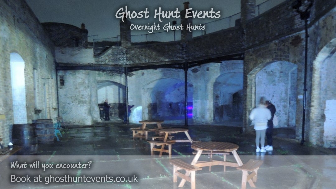 ghosthuntevents's tweet photo. Thank you to all the guests that attended our ghost hunt at Slough Fort, Allhallows, Kent on 31st March. Any photos from the night will be published on our Facebook Group https://t.co/237xIJvN0F. Any audio or video that we have will be published soon. #GhostHuntEvents #SloughFort https://t.co/YEhEOG7FfI