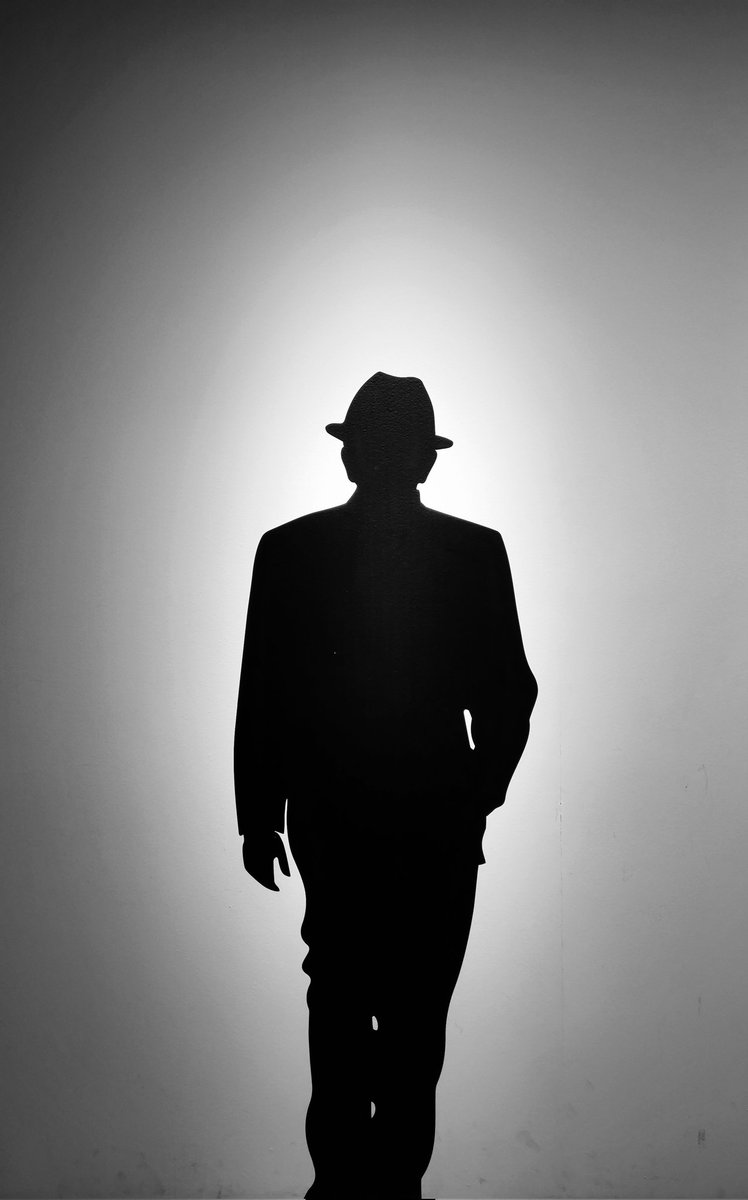 Richardsonian's tweet photo. An enduring artist - Leonard Cohen at the AGO. https://t.co/ETGNhGNd1E