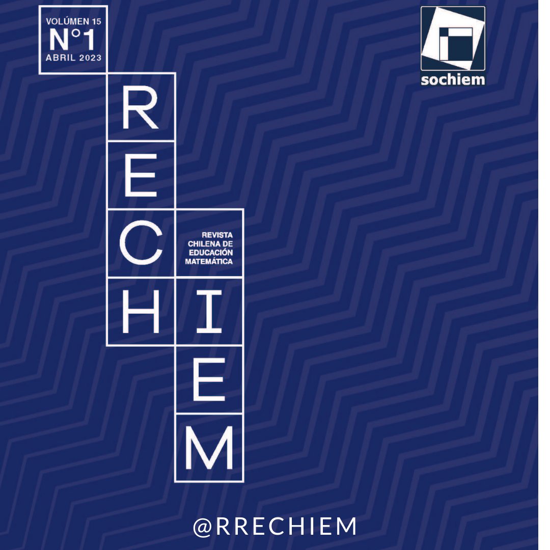 Estimados/as  compartimos la publicación de la Revista Chilena de Educación Matemática <a href="/RRechiem/">Revista RECHIEM</a> de de la Sociedad Chilena de Educación Matemática <a href="/Sochiem_Chile/">Sociedad Chilena de Educación Matemática, Sochiem</a>.

Más información en 
sochiem.cl/revista-rechie…