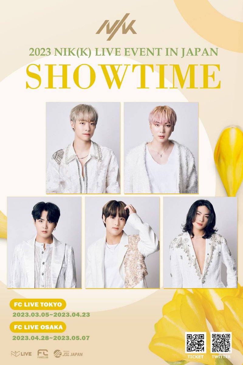 FCLIVE_official's tweet photo. 2023 #NIK (K) LIVE EVENT IN JAPAN SHOW TIME
4月に入りまして春休み期間限定で新たなキャンペーンを実施いたします

①学割✨
②お友達と一緒にライブ応援✨

※4/5～9に開催のライブ限定
当日券購入のお客様が対象で入場順も当日券の方と同様になります

詳細はサイトにて
https://t.co/PMEcNwvGnI https://t.co/OvhreTSSnd