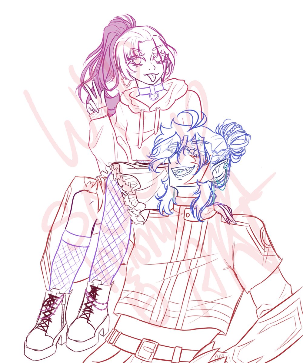 SoupMonarchArt's tweet photo. Wip
BS cassian and naeun are besties after the modeling incident you cannot convince me otherwise
#wip #villaintokill #brokenstridevtk #prostheticcassian #vtkcassian #vtknaeun https://t.co/V8jFQ4yxwZ