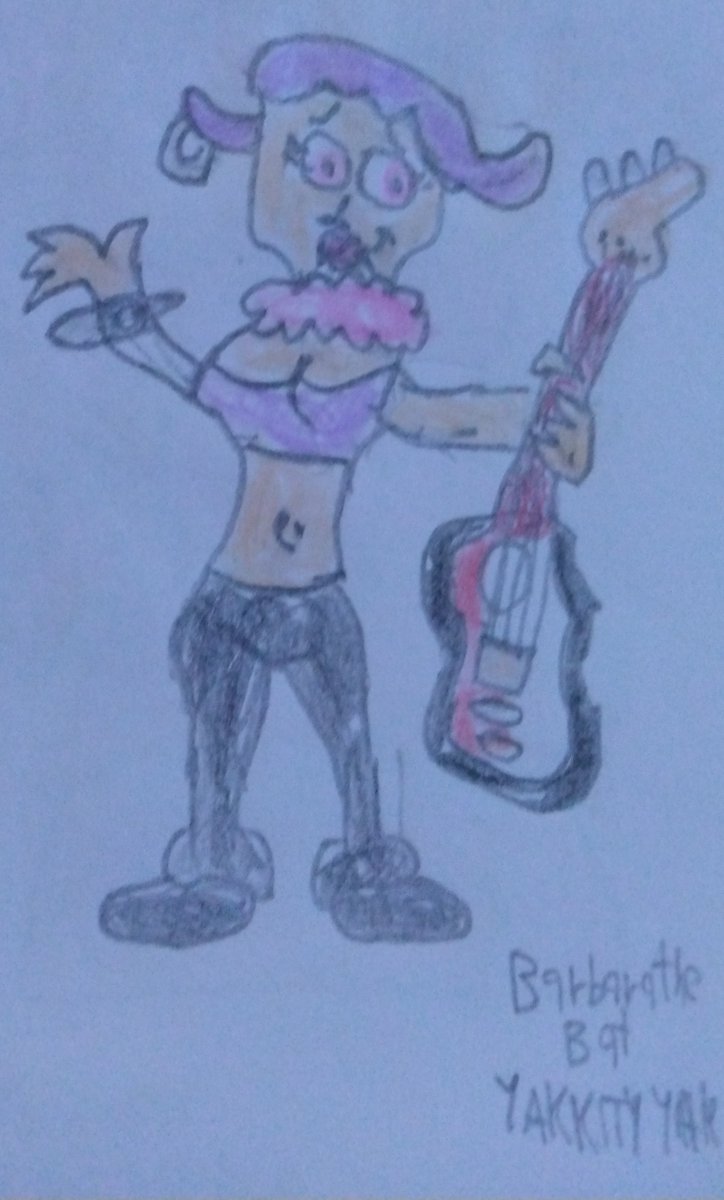 PaulyGer87's tweet photo. April Fools! Inspired by @eternalflamebry & @crashybomb, here's #BarbaraTheBat from Daigasso! Band Brothers in the style of @NickAnimation's Yakkity Yak. #assisttrophy #supersmashstyle https://t.co/IbHFUjYBol