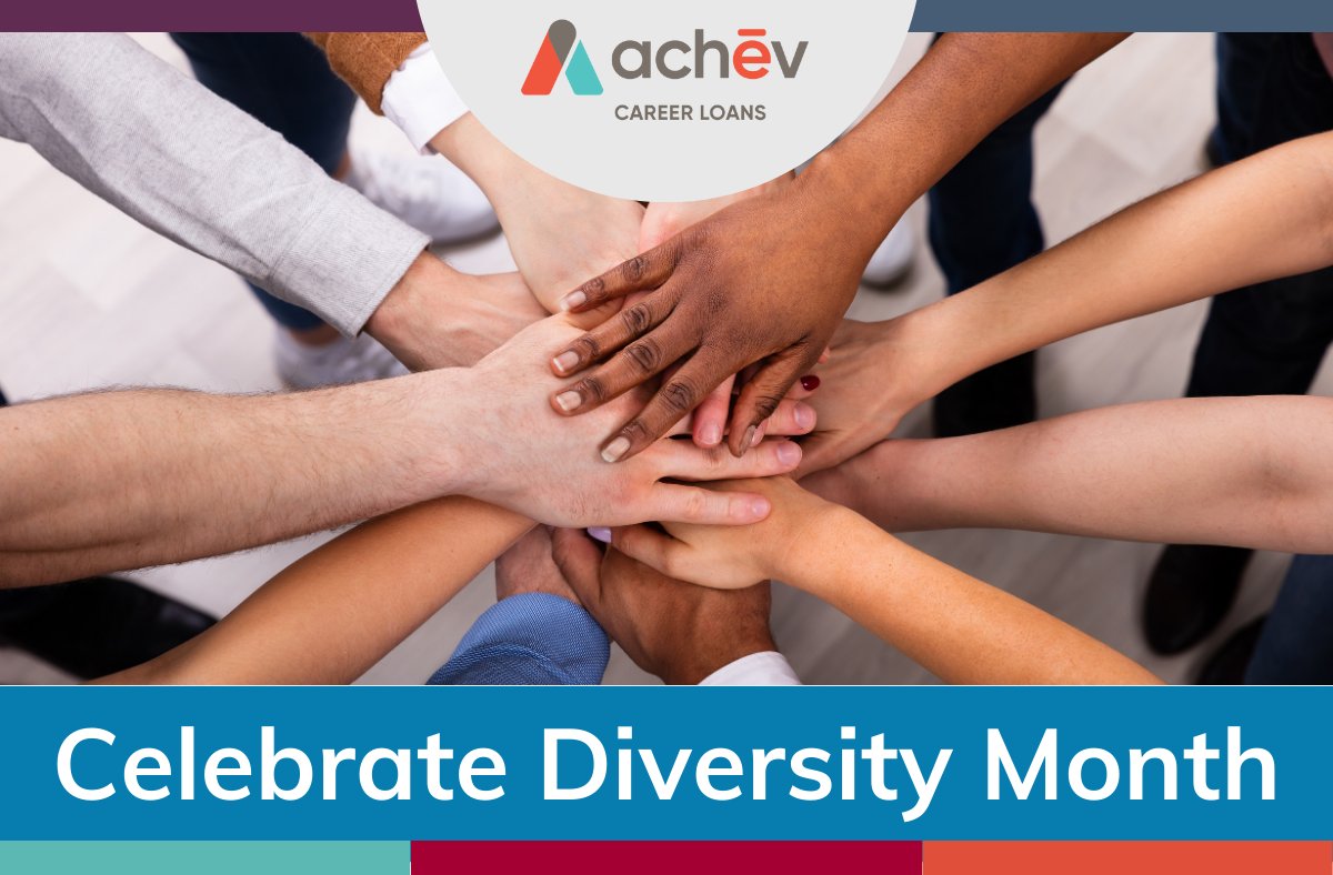 CareerLoans's tweet photo. Join us on Celebrate Diversity Month to celebrate and honour all of the rich, vibrant and diverse backgrounds, cultures and traditions in Canada!

At Achēv, we are committed to empowering leaders to create spaces of inclusion. Learn more: https://t.co/mRNZg05qHw https://t.co/GV55FVB5vQ