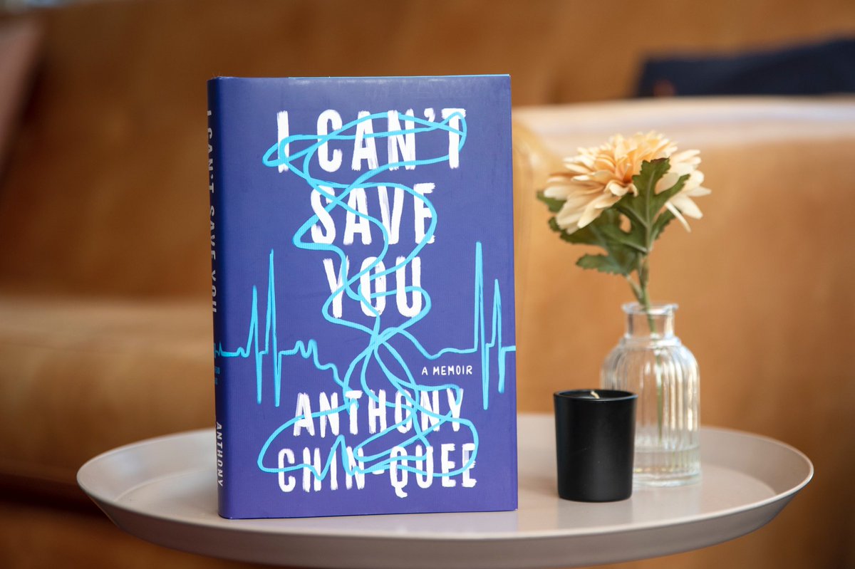 CQ__MD's tweet photo. Thank you @washingtonpost for naming "I Can't Save You" one of the 10 Best Books of April!!

And thanks for saying nice things about me. I might just get 'unflinching' tattooed on my forehead. https://t.co/Q3EXXPPvtR