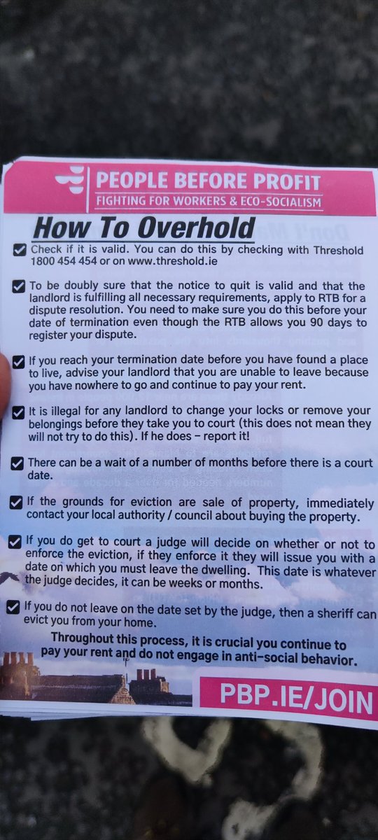 paulmurphy_TD's tweet photo. Crucial advice from @pb4p for those facing eviction. https://t.co/VPYSwYp0Ke