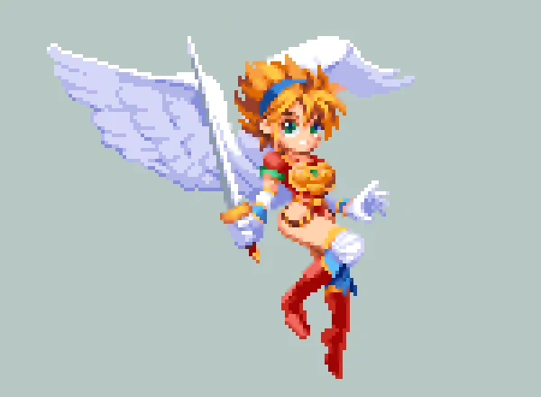 [スーパーファミコン] ブレス オブ ファイア 竜の戦士ニーナ#CAPCOM #ドット絵 #pixelart 