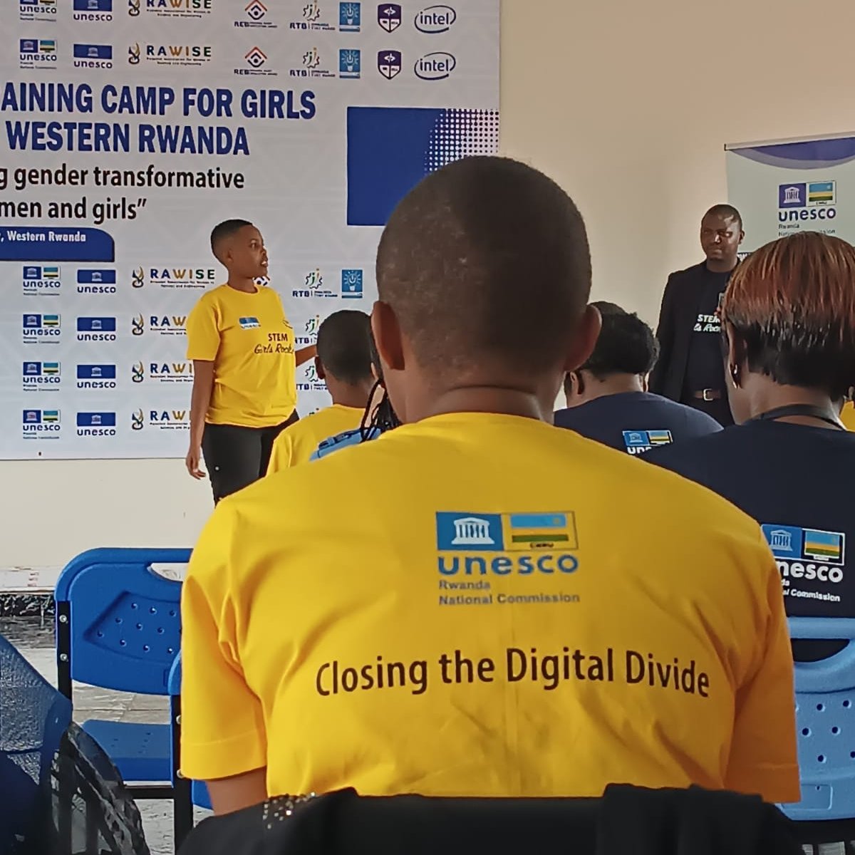 UNESCO_rwanda's tweet photo. Today is the first of our STEM girl boot camp. Let's empower women in the science field and let them meet role models @STEMWomenRwanda, @Rwanda_Edu, @REBRwanda, @UnescoEast https://t.co/UcbeEF5Q8u