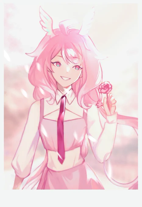 pink birb #Palouette 