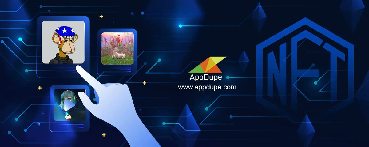 AppDupe's tweet photo. #NFTLicensingPlatformDevelopment - Reckoning a New Level of Digital Ownership Towards Your Digital Asset
Our platform offers immutable ownership, transparency, smart contract integration, and global accessibility for digital assets.Join us now! https://t.co/TeiZx07adb https://t.co/UifWFCGNu1