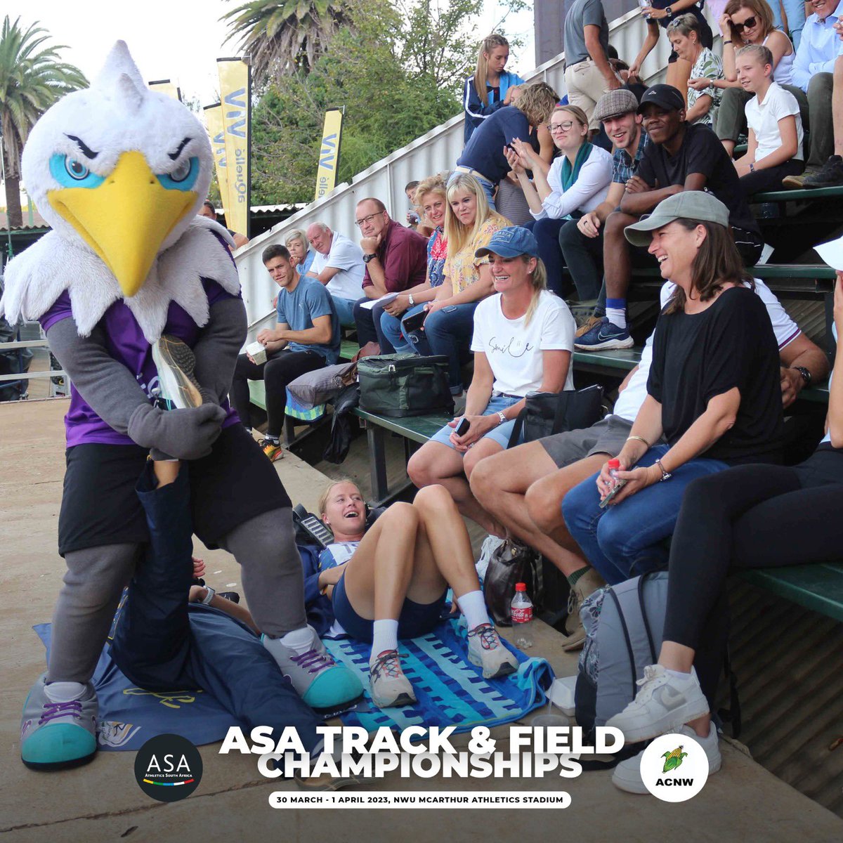 AthleticsSA_'s tweet photo. Positive vibes only at #FillupPotch ASA Track and Field Championships!! Live on Supersport Variety 3.
#ASATrackandFieldChamps #jointhemovement https://t.co/YiwBfEXBQB