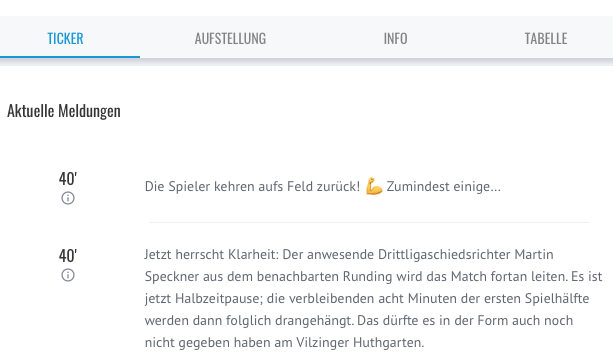 kkunert's tweet photo. OK - es wird weiter gehen. 
Spannend. Dass die Restzeit von HZ1 an die 2te HZ angehängt wird, hört sich komisch an. Wird aber sicher seine Berechtigung haben. Oder @CollinasErben? https://t.co/TzvPEfpflX