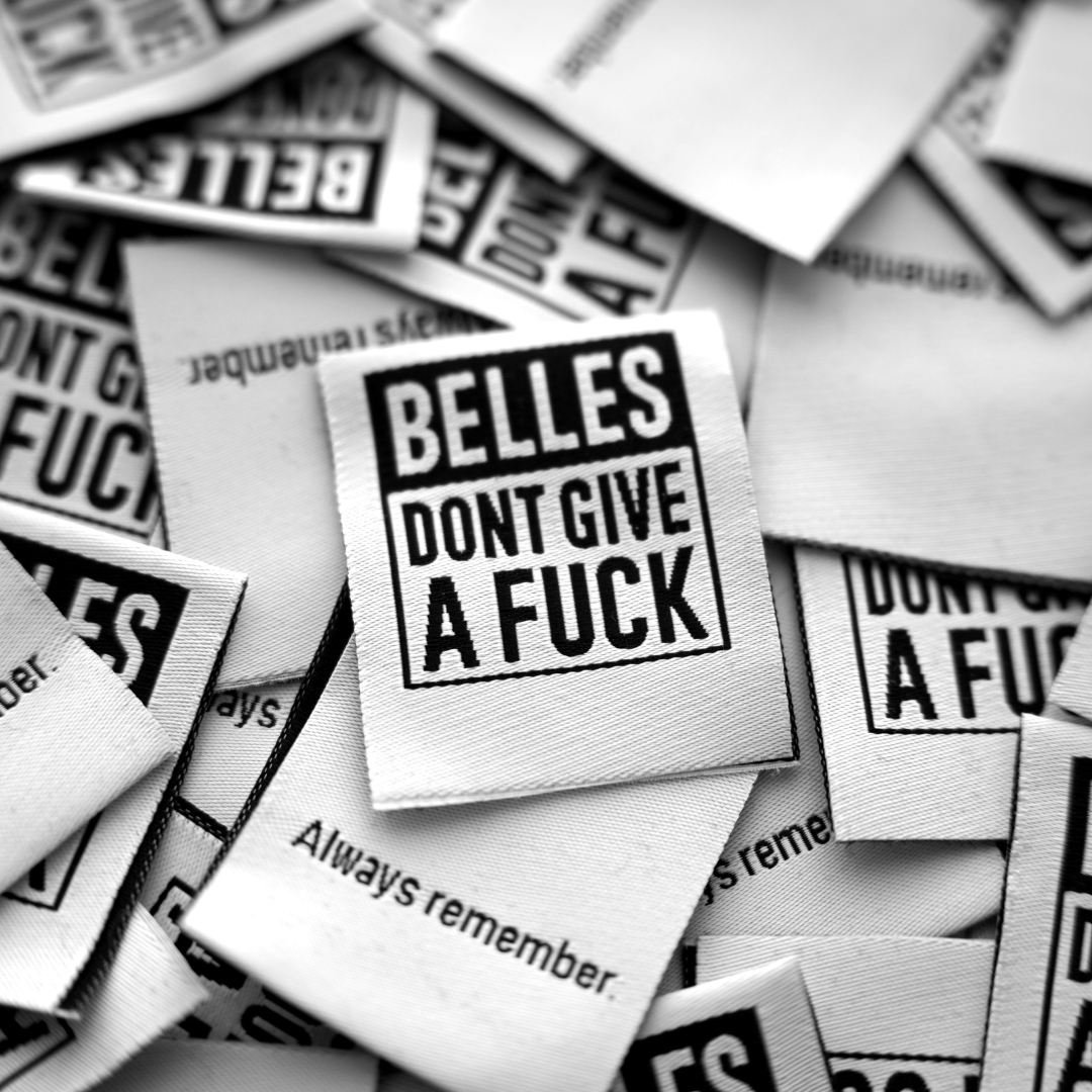absolutelybelle's tweet photo. We use premium quality woven fabrics made in Portugal. Many brands produce and import these labels from outside the EU. Absolutely Belle strives to partner with local factories that offer highest quality fabrics combined with sustainable production and fair working conditions. https://t.co/ZtUloOAjXn