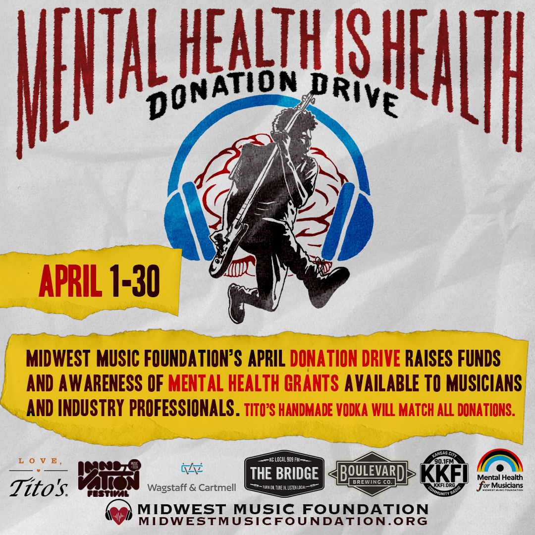 midwestmusic's tweet photo. Donate to our 'Mental Health is Health' Donation Drive - https://t.co/bNP8WBaaQT https://t.co/zP93k5xyrm