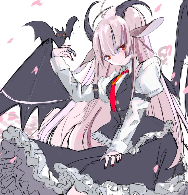 ヤギ耳小悪魔。 