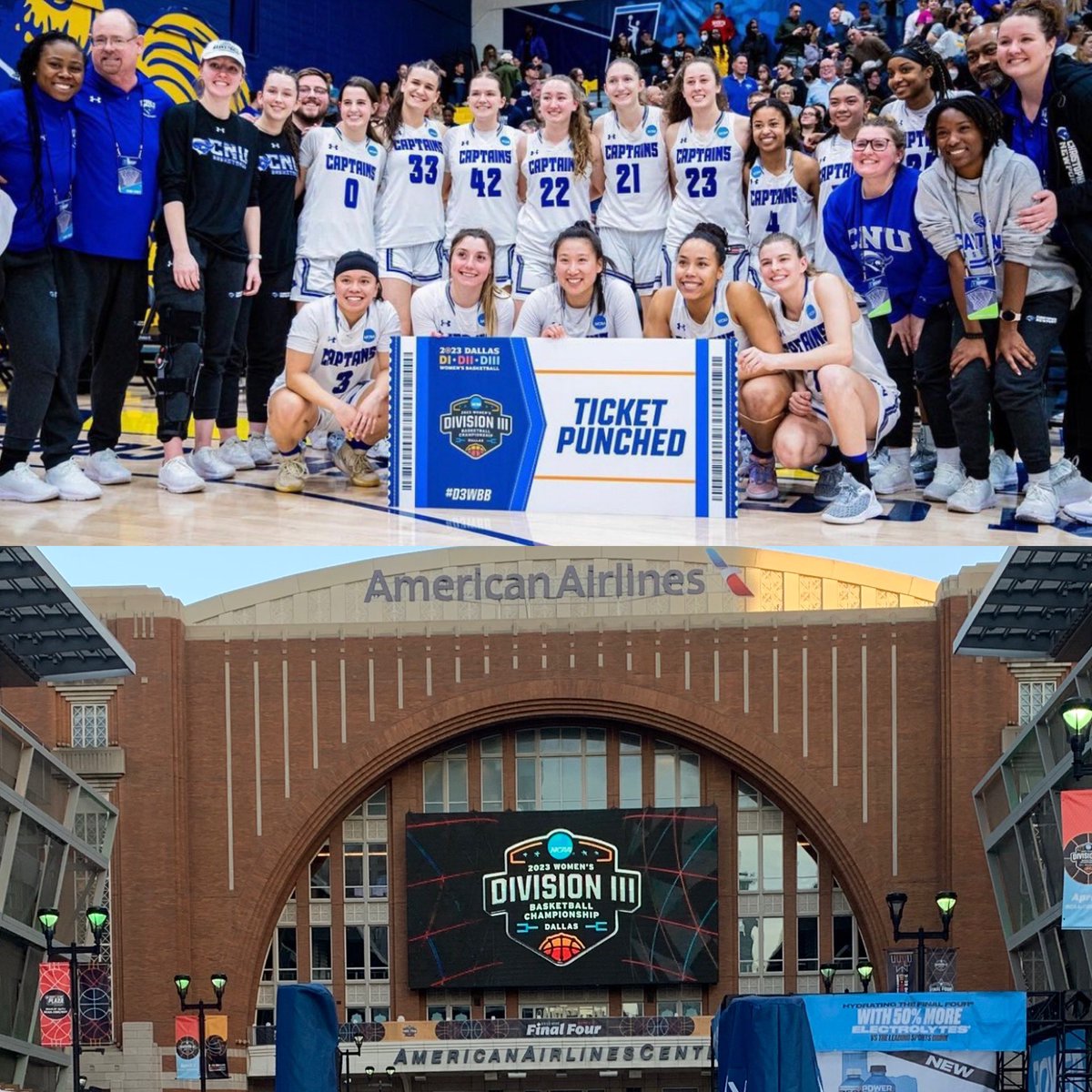 🏆C’ship Game Day🏆
@cnuwbb 
💙🤍⚓️
#GoCaptains #builtforit 
#d3hoops