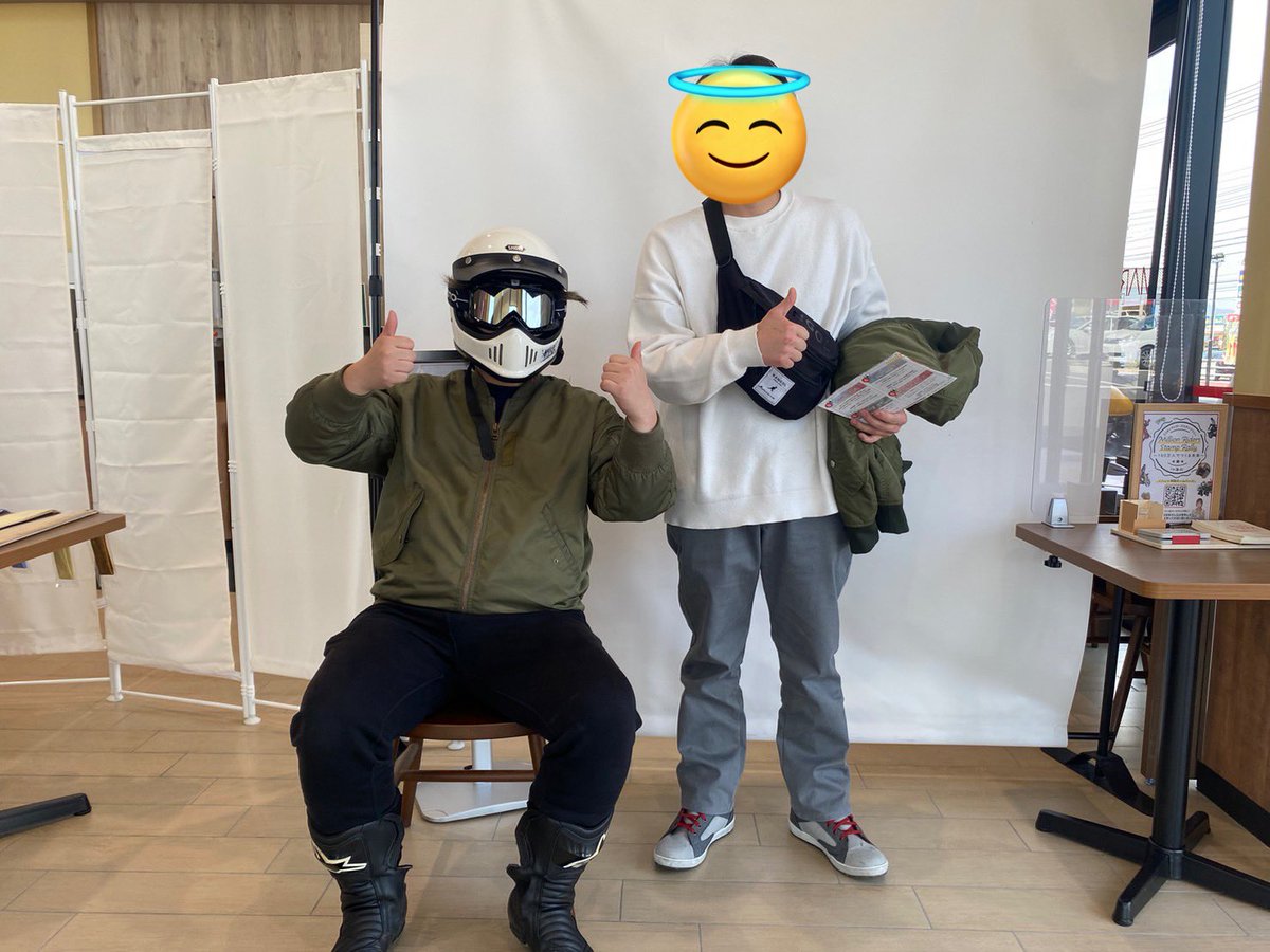 jzx16j_114514's tweet photo. 今日は自分がバイク病になったきっかけのアンチビクスクさんのメンバーのアフロさん、メカニックの草野さんにお会いでき最高の1日でした
#アンチビクスク
#ガチガチの自分 https://t.co/sQhPoz2rtB