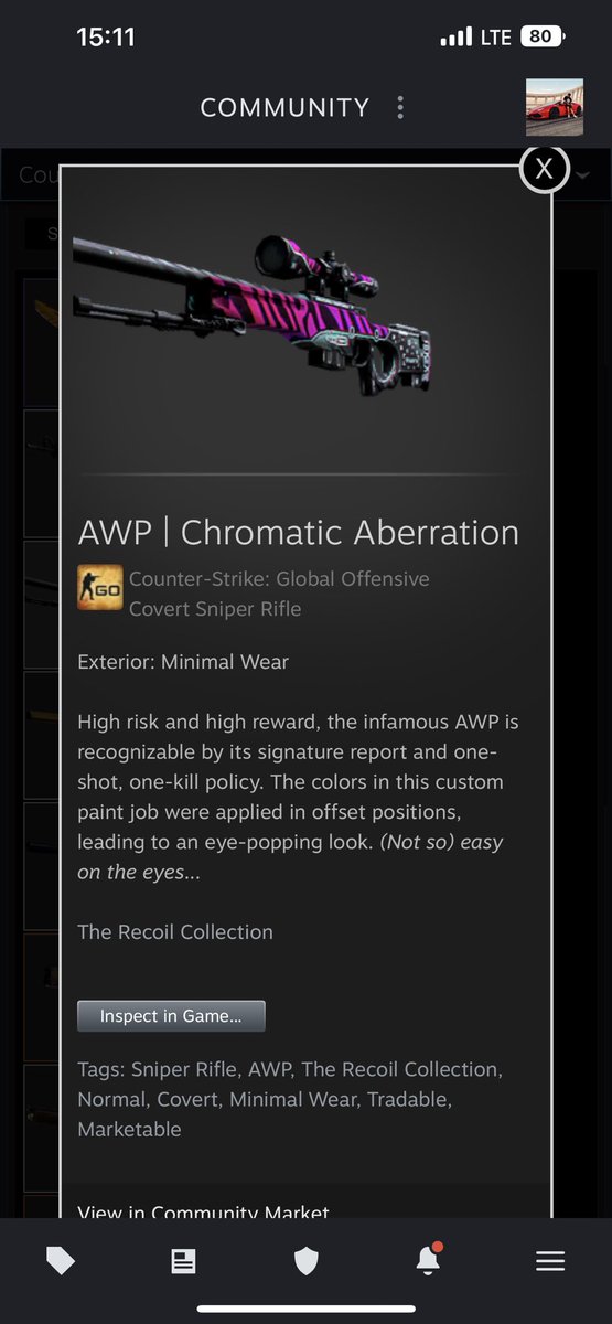 45$ AWP | Chromatic Aberration  - Giveaway 

➡️Retweet
➡️Tag 2 Friends
➡️Like - Subscribe:
youtu.be/4a5LBBchsmY

Comment for extra luck 🎁

5 days.
Good Luck