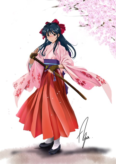 春だから真行寺さくら描いている

#好きな歌詞を気ままに呟く 
引き裂いた～闇が吠え～震える帝都に～
愛の歌たからかに～躍り出る戦士達～
心まで～鋼鉄に～武装する乙女～
悪を蹴散らして～正義を示すのだ～
走れ～高速の～帝国歌劇団～
唸れ～衝撃の～帝国歌劇団～ 