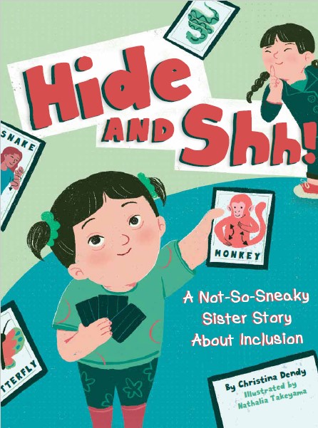 Guess who's officially out in the world today? Happy Book Birthday to Dinah and Chloe! 

Yay, @natztak!

Thank you, @CardinalRulePrs and @PageTurnerLit!

#hideandshh #picturebooks #childrensbooks #inclusionmatters #representationmatters #diversity #neurodiversity #inclusivebooks